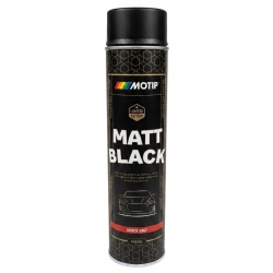 Motip Lakier Akrylowy Czarny Mat Spray 600ml