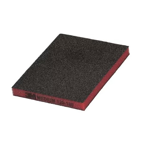 3M Gąbka Ścierna Dwustronna 124x98 P120-P180 Medium