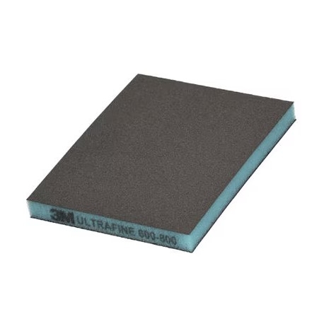 3M 23815 Gąbka Ścierna Dwustronna 124x98 P600-P800 Ultrafine