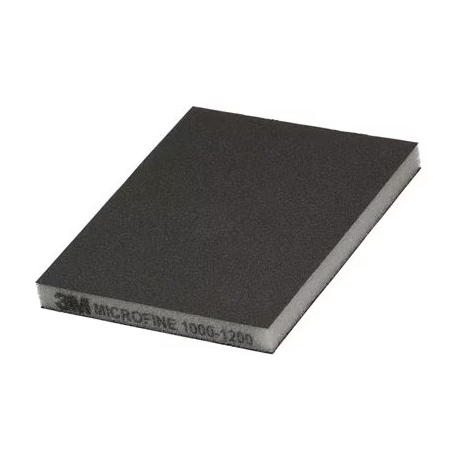 3M 23818 Gąbka Ścierna Dwustronna 124x98 P1000-P1200 Microfine