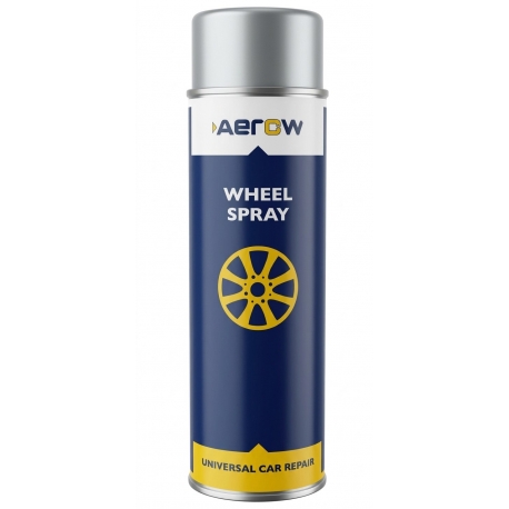 Motip Aerow Spray Lakier Akrylowy Srebrna Felga 500ml