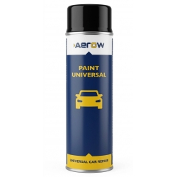 Motip Aerow Spray Lakier Akrylowy Czarny Połysk 500ml