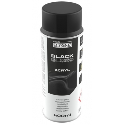 Troton Lakier Akrylowy Spray Czarny Połysk - 400ml