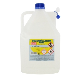 Rozpuszczalnik Nitro do Farb i Lakierów Nitrocelulozowych - 5L