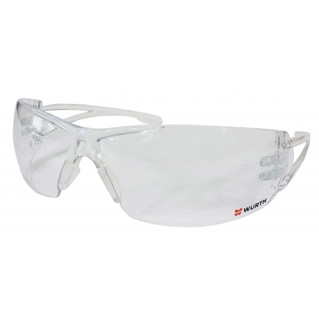 Wurth Okulary Ochronne Bezbarwne INTER KOLOR Okulary ochronne z żółtymi szybkami BHP 3M 2722 Glovex