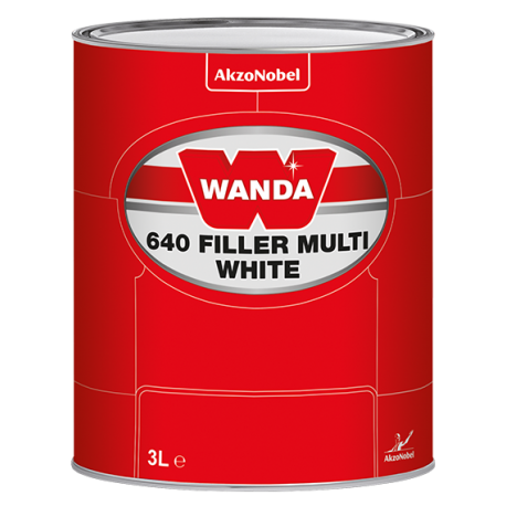 WANDA 640 Podkład Wypełniający Filler Multi Biały - 3L