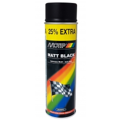 Motip Lakier Akrylowy Czarny Mat Spray 500ml