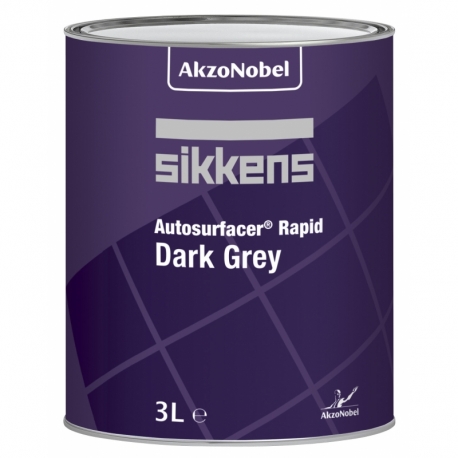 Sikkens Autosurfacer Rapid Dark Grey Podkład Wypełniający Ciemnoszary 3L