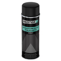 Troton Master Lakier Strukturalny do Plastików Spray Czarny - 500ml