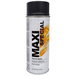 Maxi Color Special Lakier Żaroodporny 800°C  Spray 400ml Czarny