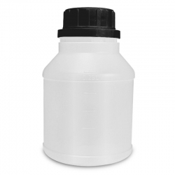 Butelka Plastikowa HDPE z Nakrętką 0,25L - 100 szt.