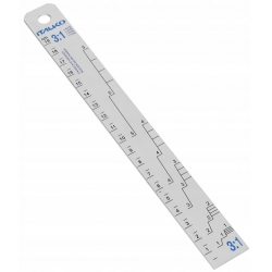 Listwa Lakiernicza Aluminiowa 2:1 i 3:1 Krótka 22cm