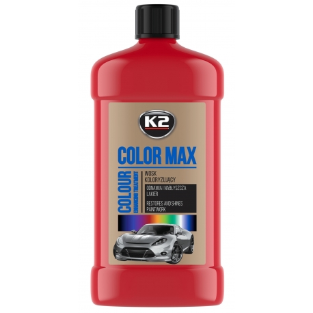 K2 Color Max Wosk Koloryzujący Czerwony 500ml