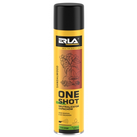 Erla One Shot Neutralizator Zapachu Sandalwood 600ml