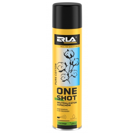 Erla One Shot Neutralizator Zapachu Pure Cotton 600ml