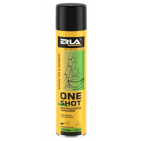 Erla One Shot Neutralizator Zapachów Green Tea and Bamboo 600ml