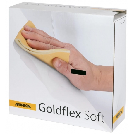 Mirka Goldflex Soft Papier Ścierny na Gąbce Rolka 115mm x 25m - P240