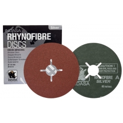 Indasa Rhynofibre A Silver Dysk Fibrowy 115x22mm P80