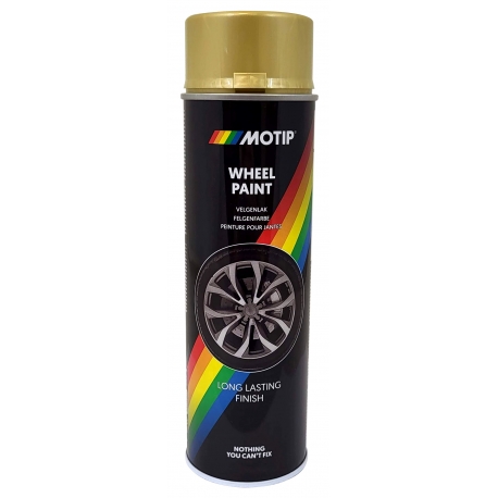 Motip Lakier Akrylowy do Felg Spray Złoty 500ml
