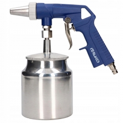 Italko Pistolet do Piaskowania 6mm Metalowy ze Zbiornikiem 1L