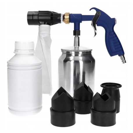 Italko Pistolet do Piaskowania i Usuwania Rdzy + Piasek (ścierniwo)